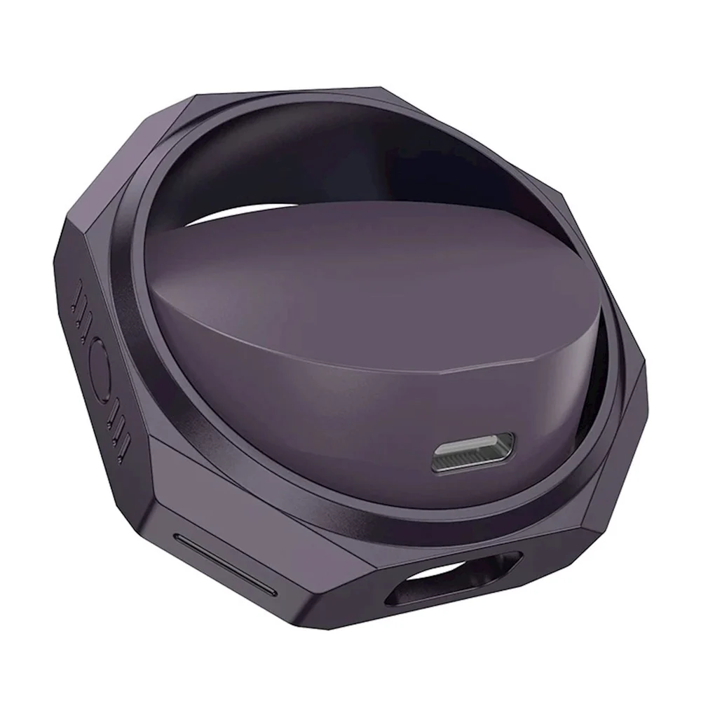 Hoco EW70 Black Purple Wireless Earbuds - 2