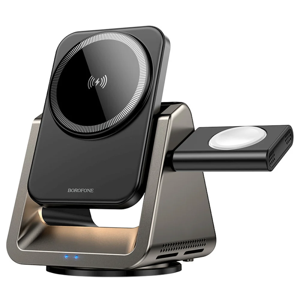 Borofone BQ30 Wide 3-in-1 Magnetic Wireless Charger