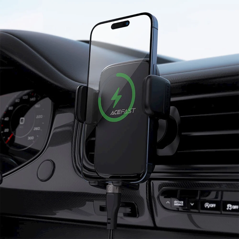 Acefast D27 Black Car Phone Holder - 6