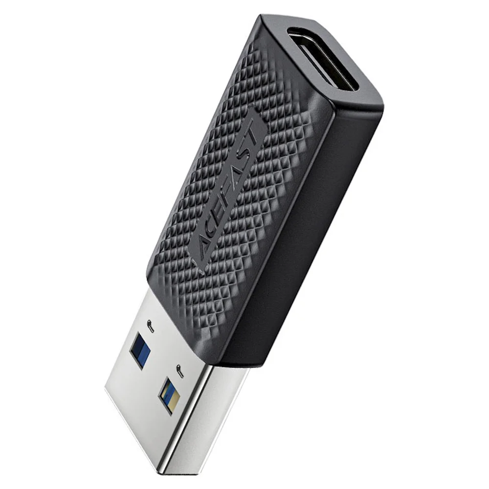 Acefast J2 Adapter -USB-A, Black