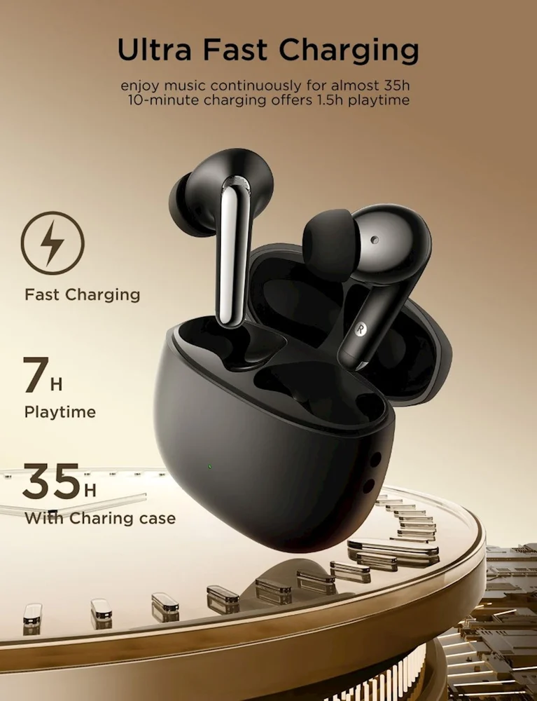 Simsiz qulaqlıqlar Joyroom JR-FN1 True Wireless White - 4