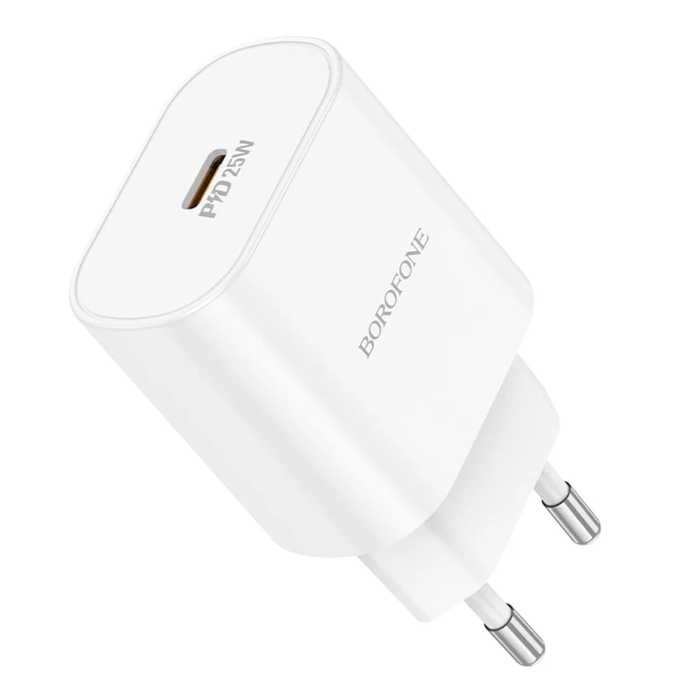 Borofone BA82A White Power Adapter - 4