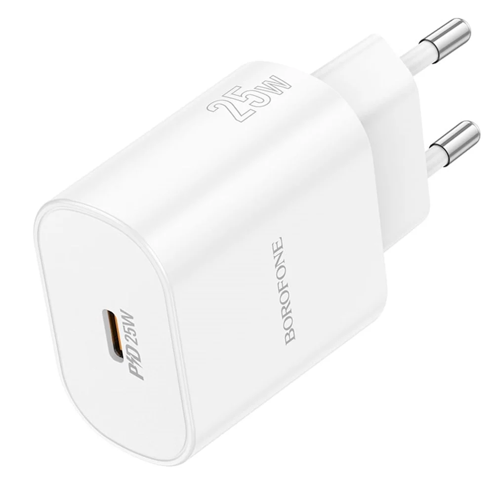 Borofone BA82A White Power Adapter - 5