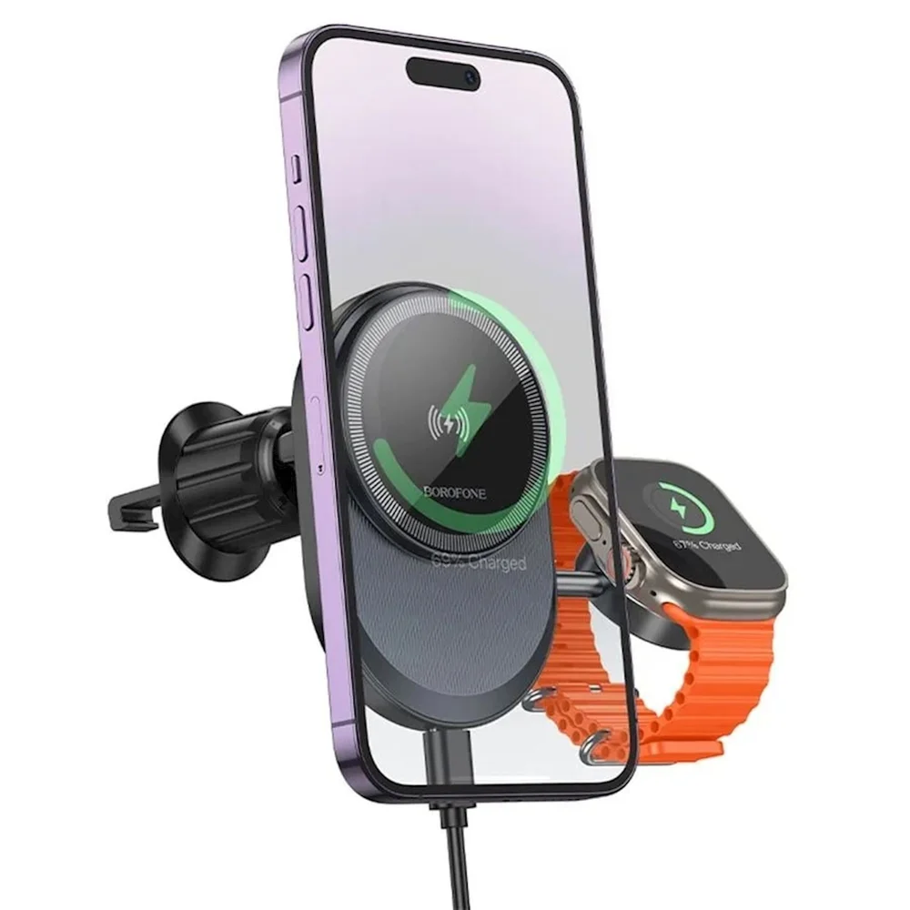 Держатель для телефона в автомобиле Borofone BH219 Черный
