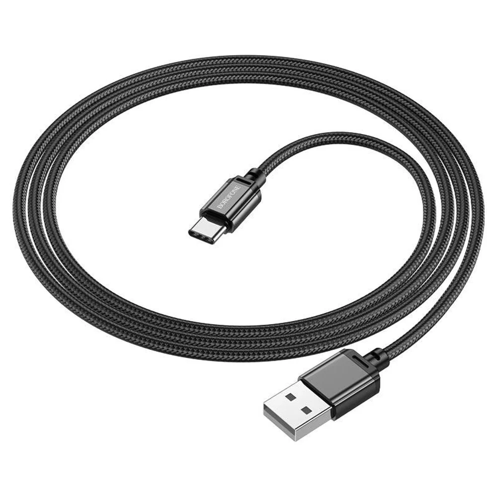 Cable Borofone BX87 USB to Type-C, 1 m, Black