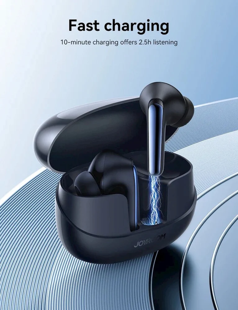 Беспроводные наушники Joyroom JR-FN2 Black - 2