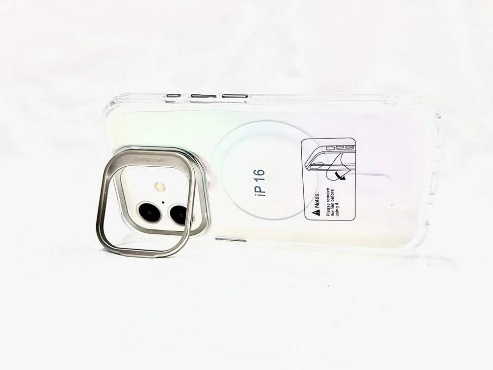Чехол SkyArmor для iPhone 16 Transparent