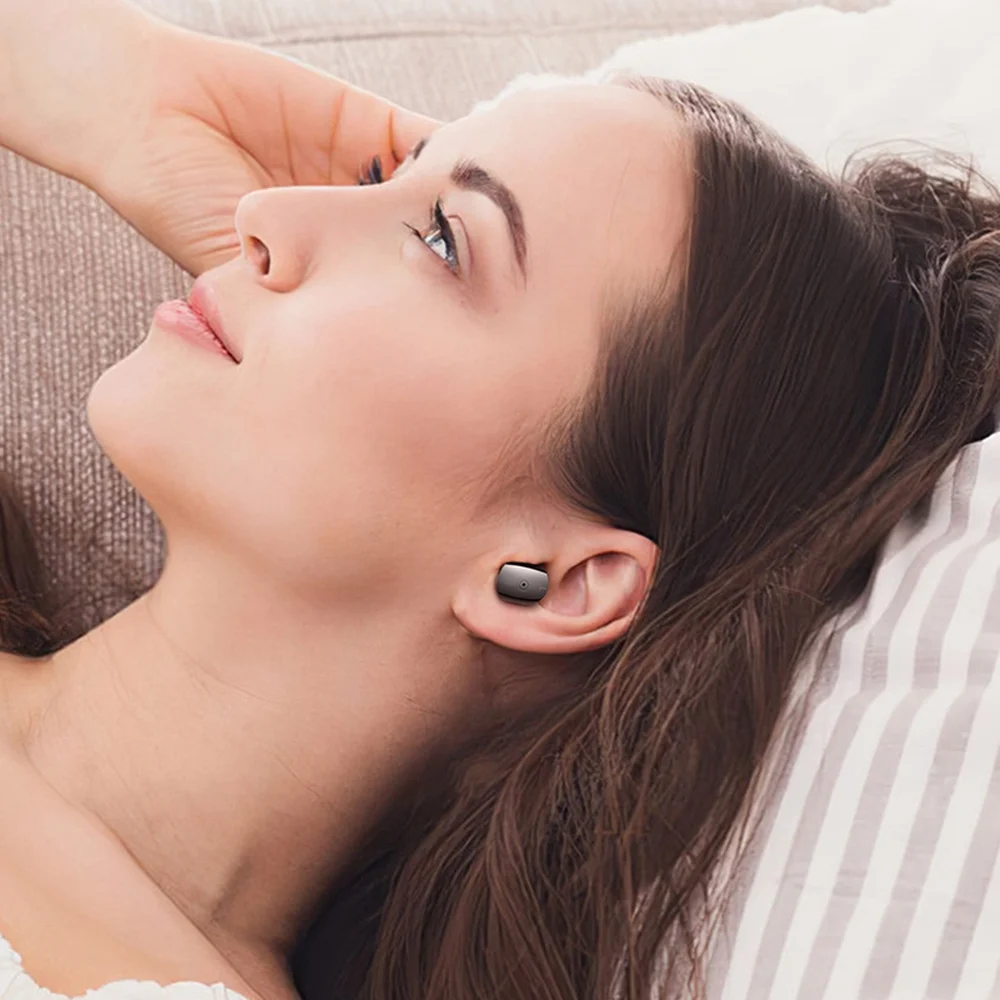Hoco EW71 Mini Donut Black Wireless Earbuds - 2