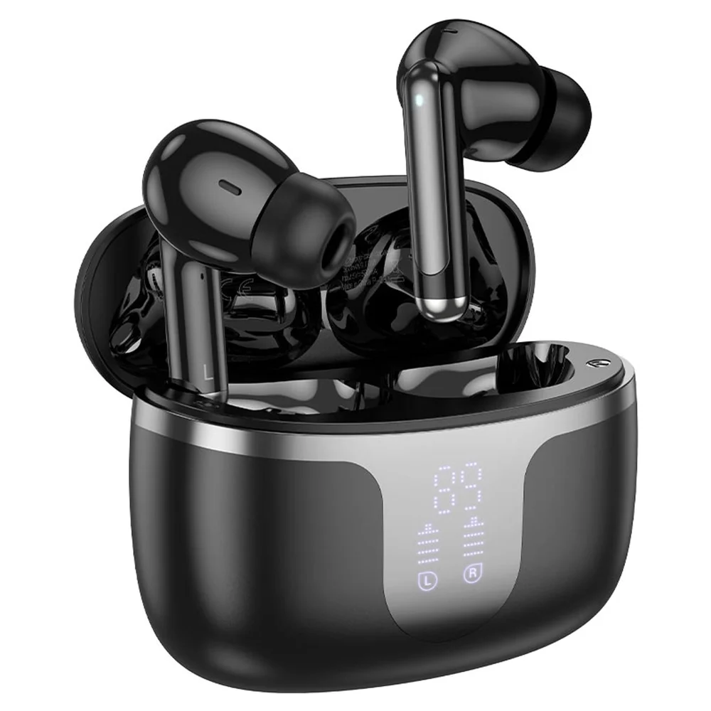 Hoco EQ10 Plus Harmony Black Wireless Earbuds