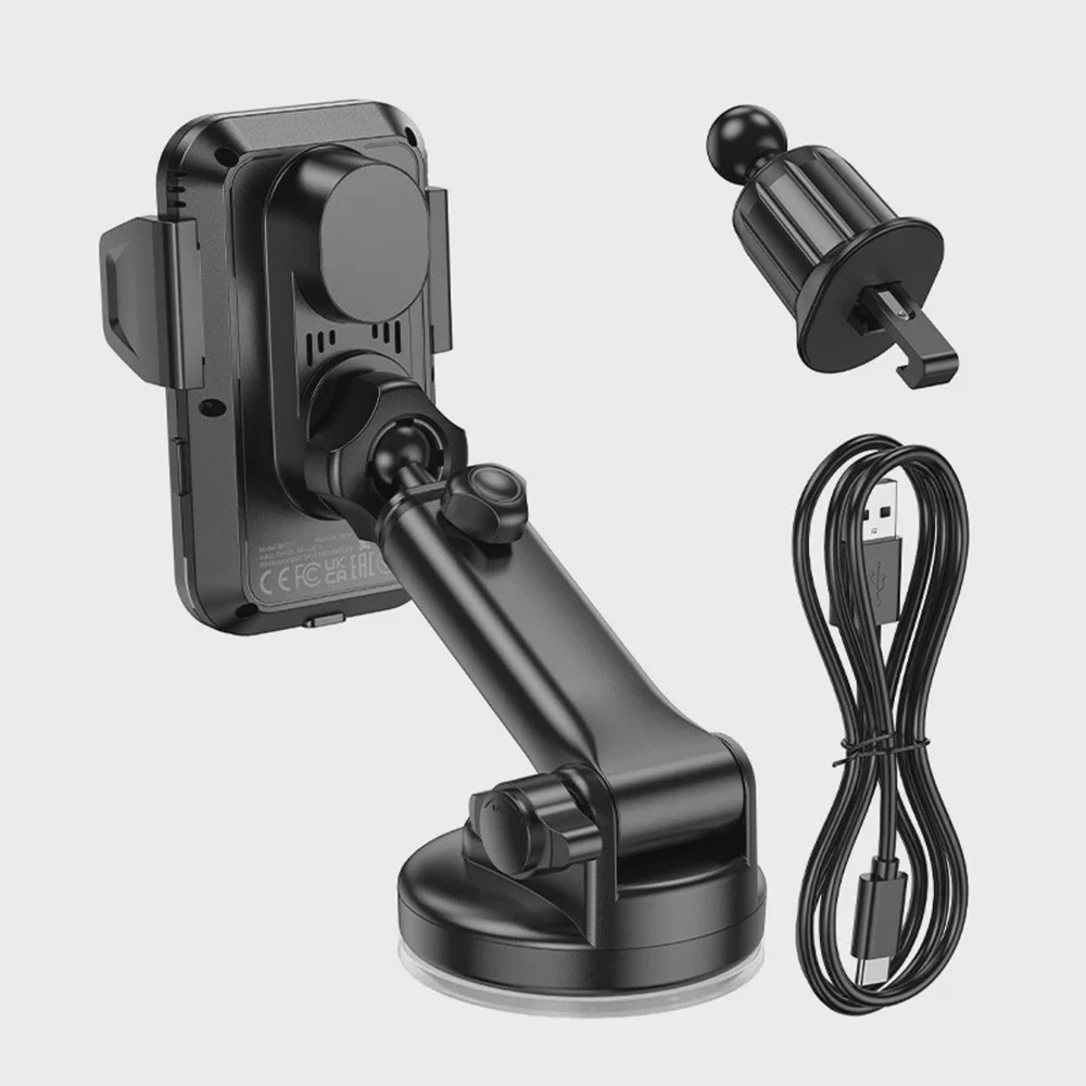 Araç için telefon tutucu Borofone BH217 Black - 3