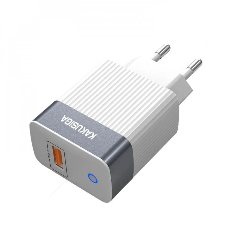 Сетевое зарядное устройство Kakusiga KSC-364 18 W, Белое - 2
