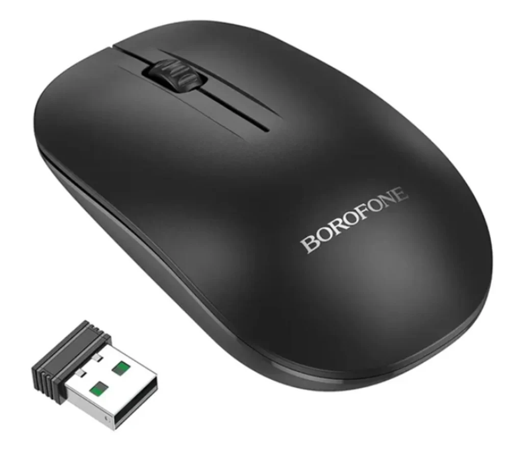 Mouse Borofone BG14 Planet 2.4G Black - 3