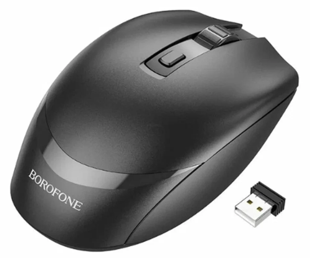 Siçan Borofone BG7 Business 2.4G Platinum Black