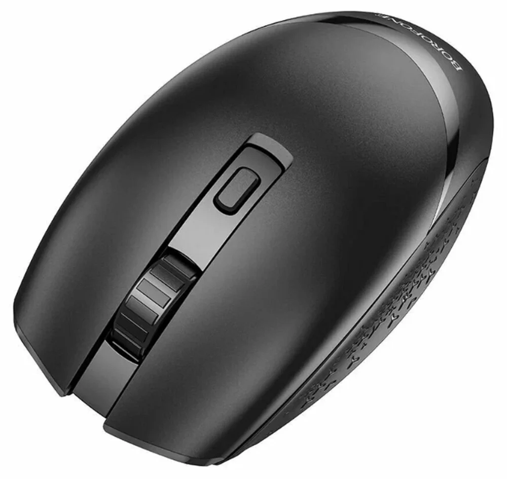 Fare Borofone BG7 Business 2.4G Platinum Siyah - 2