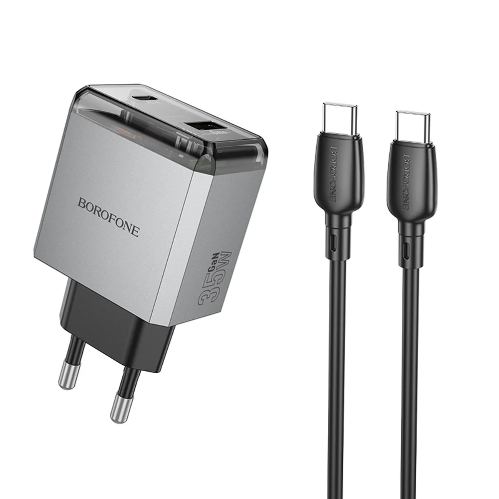 Borofone BN20 PD35W USB Type-C - Type-C Network Charging Device