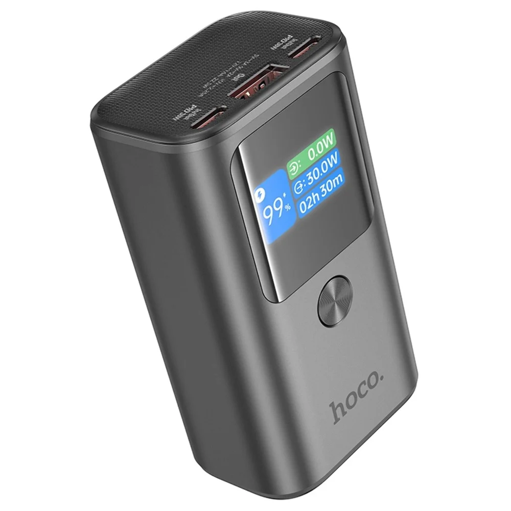 Xarici akkumulyator Hoco Q17A 10000mAh PD 30W Space Gray