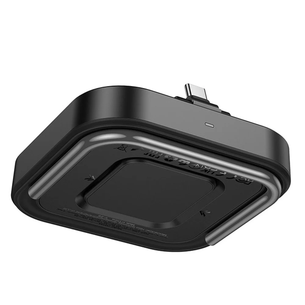 Wireless Charging Device Hoco CQ16A, Black - 3