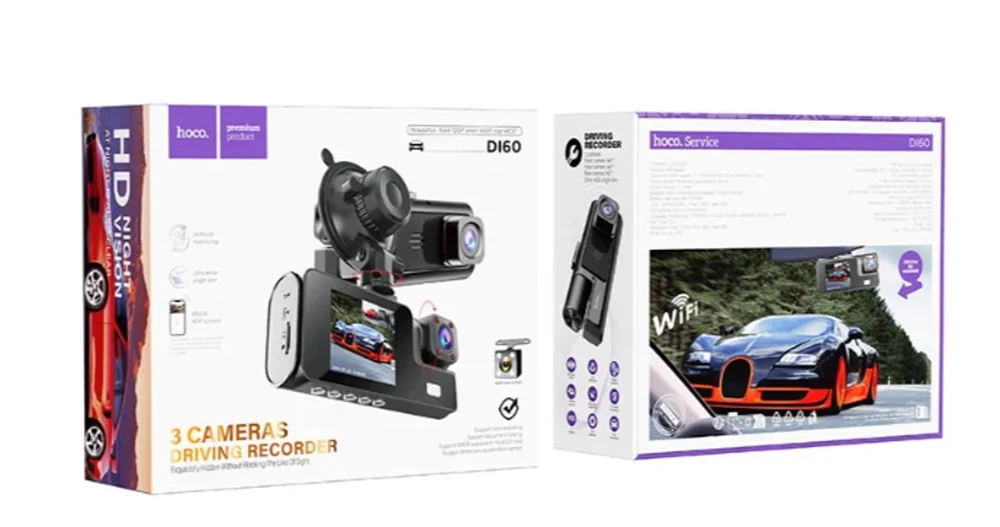 Araç Kamerası Hoco DI60 DVR - 2
