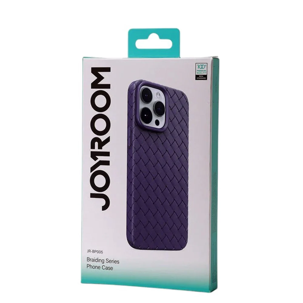 Kılıf Joyroom JR-BP005 Apple iPhone 15 Pro Max için, mor