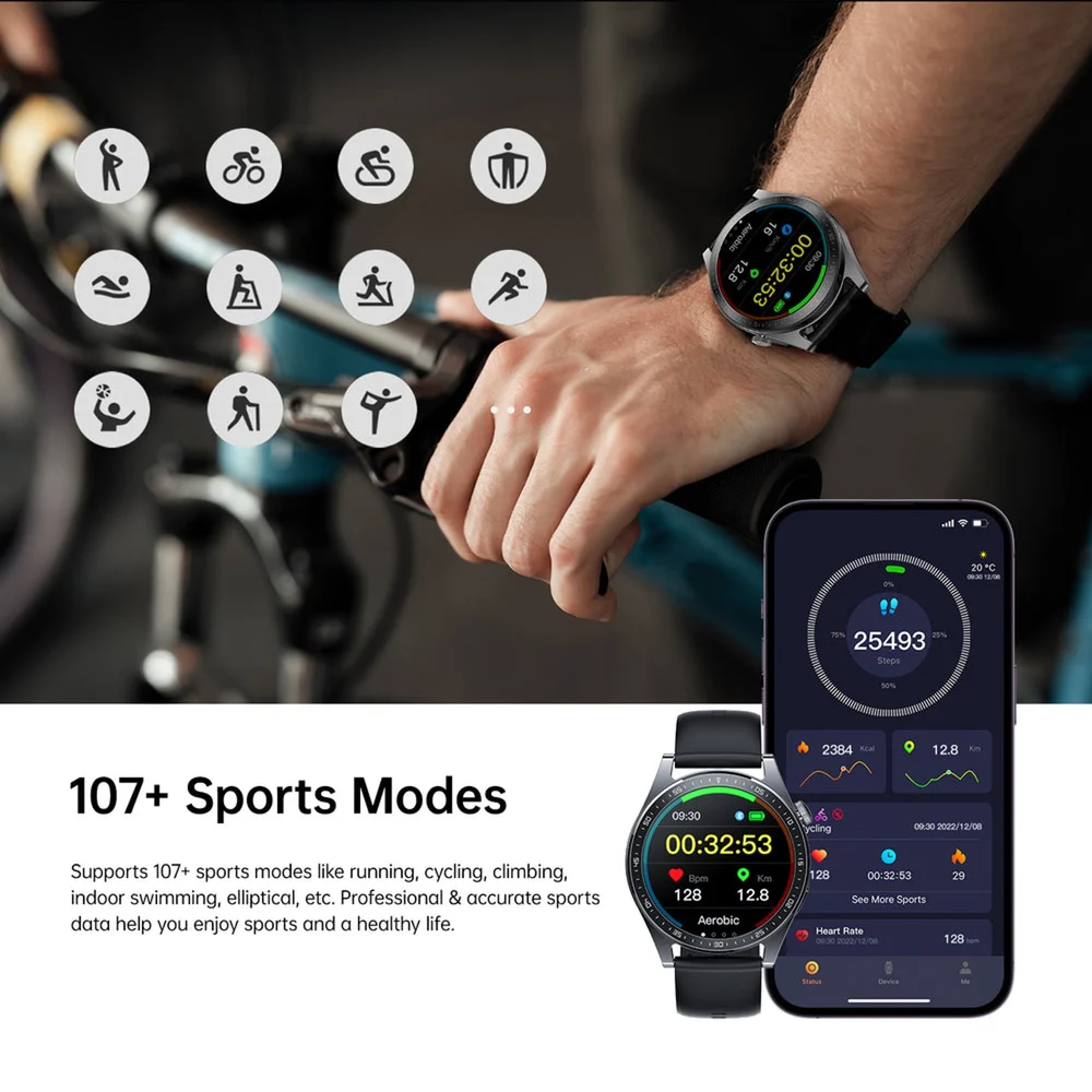 JOYROOM JR-FC2 Classic Series Smartwatch - 3
