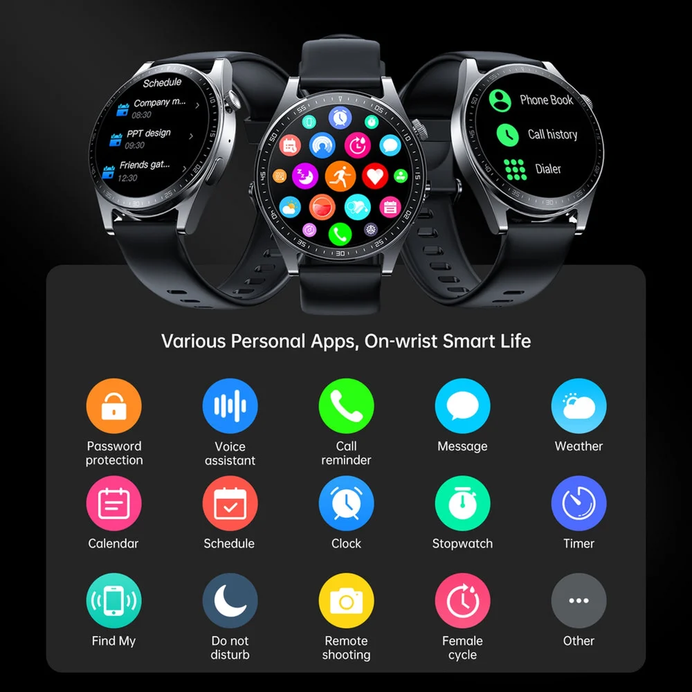 JOYROOM JR-FC2 Classic Series Smartwatch - 5