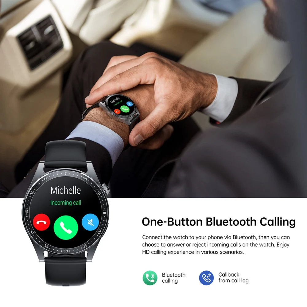 JOYROOM JR-FC2 Classic Series Smartwatch - 6