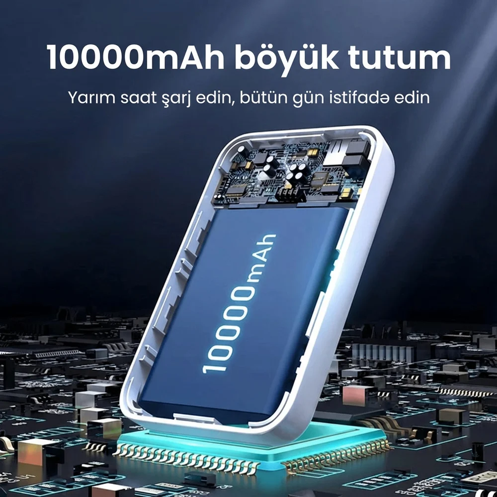 External Battery Joyroom JR-W020 10000 mAh White - 6
