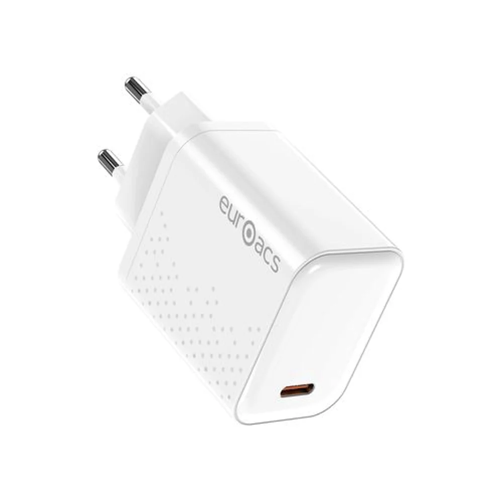 Сетевое зарядное устройство Euroacs EU-MA240,25W, Белое