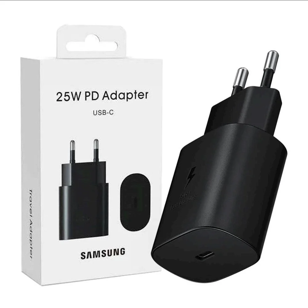 Сетевое зарядное устройство No Brand 25W PD USB-C Black (EP-TA800NBEGEU)