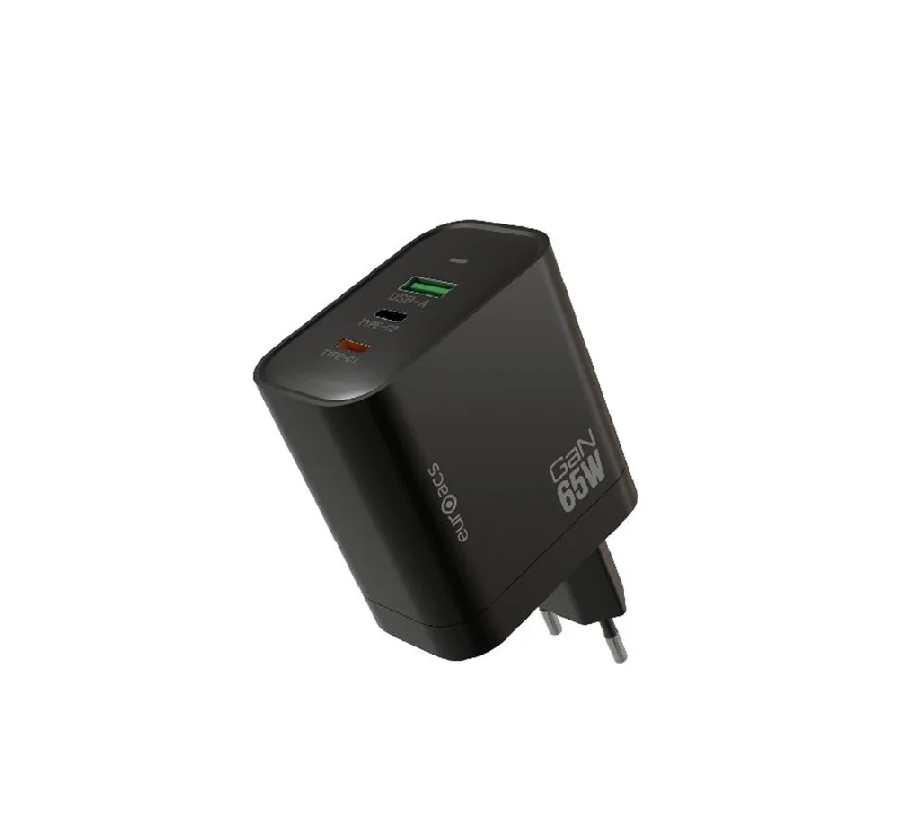 Сетевое зарядное устройство Euroacs EU-MA265 65W, черное
