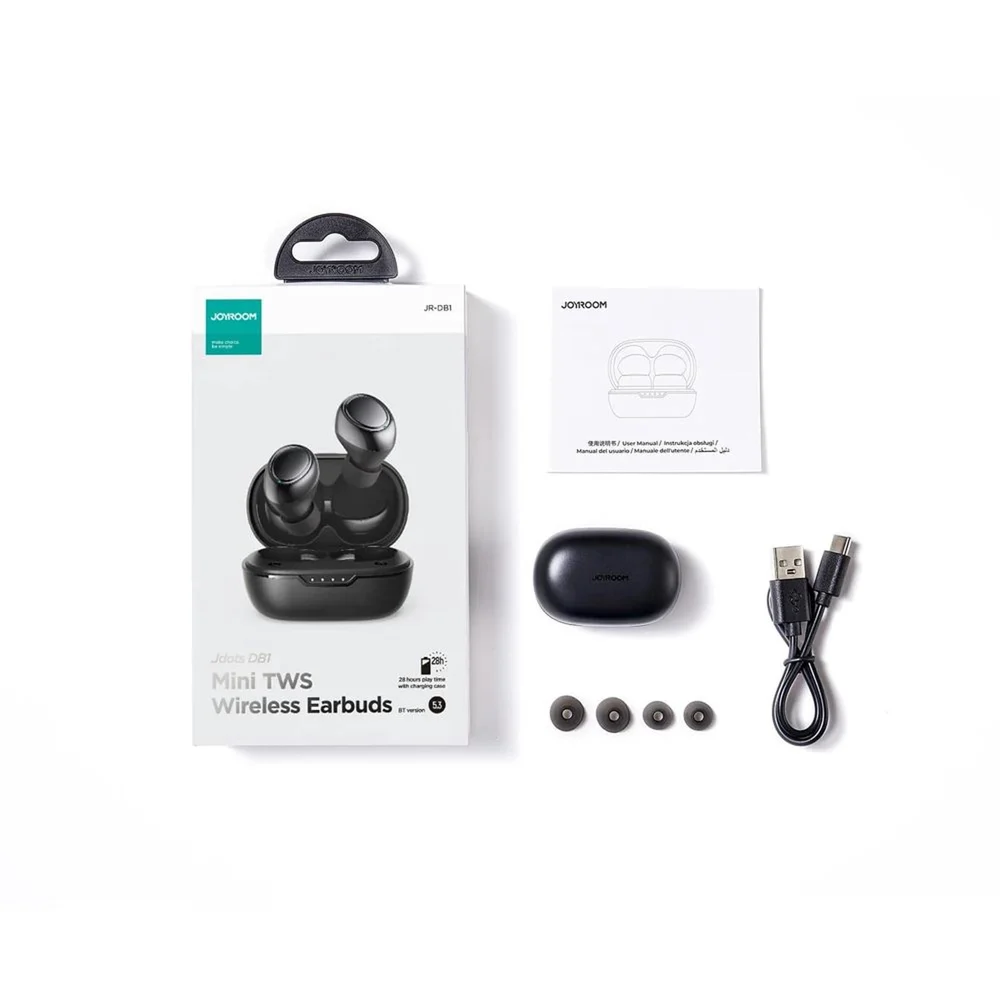 Joyroom JR-DB1 Black Wireless Earbuds - 2