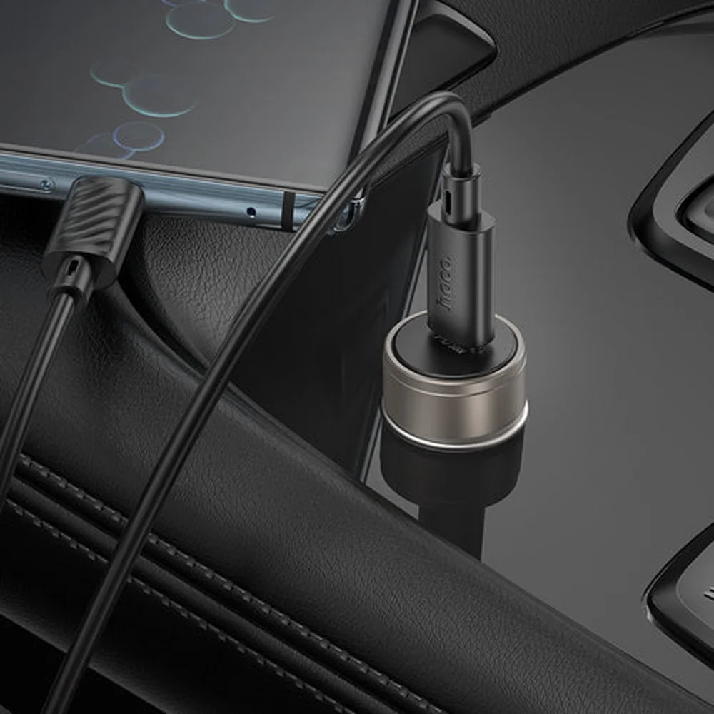 Автомобильное зарядное устройство Hoco Z57 30W PD USB-C - 3