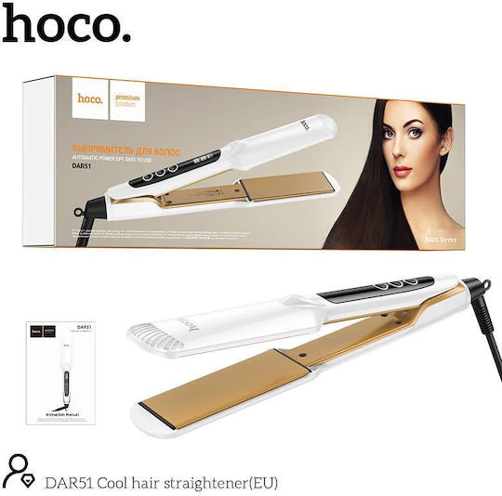 Утюг для волос Hoco HC-DAR51 White - 2