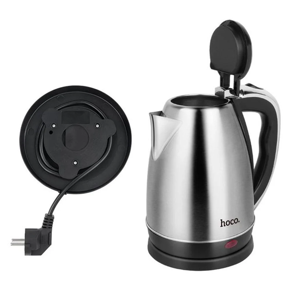 Elektrik çaydan Hoco HJD03A Silver/Black - 2