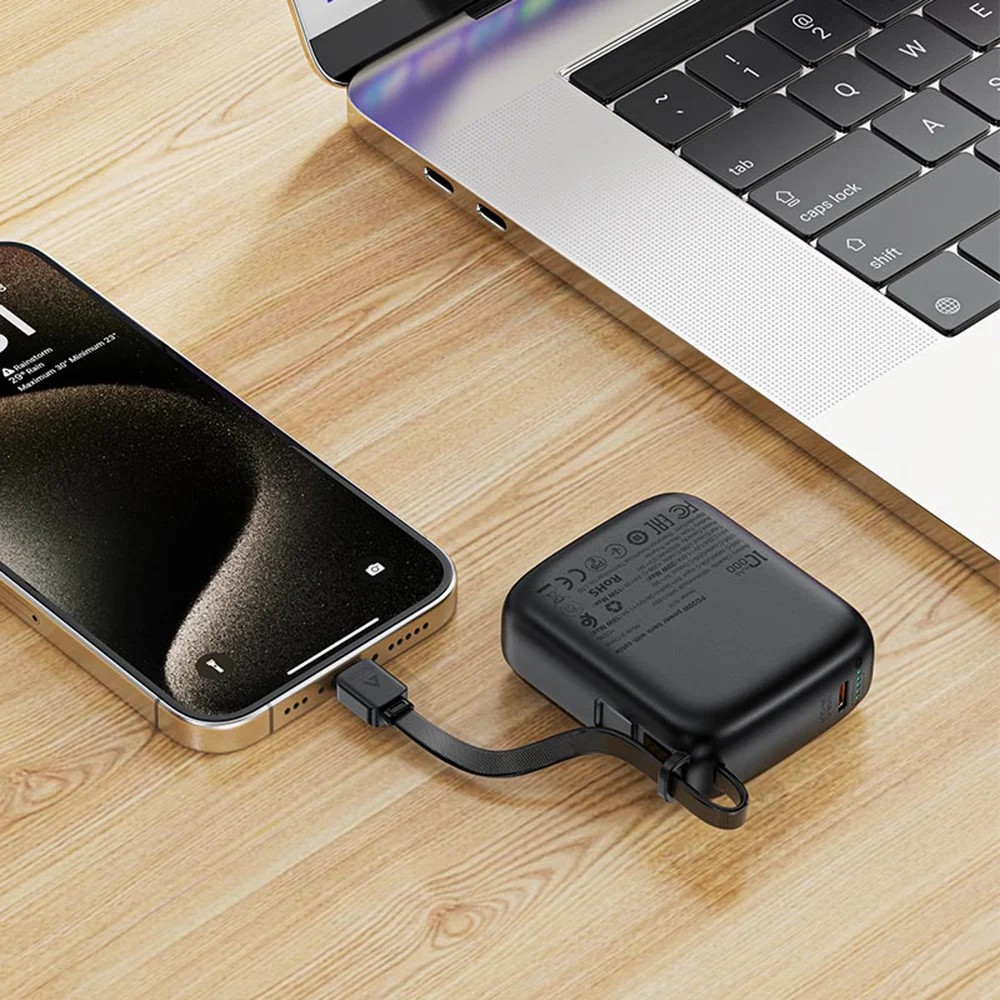 Acefast M15 External Battery 10000 mAh Black - 3