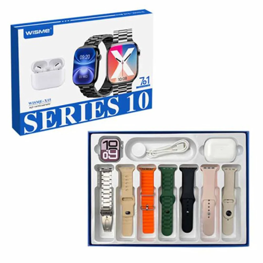Akıllı saat Wisme X15 Silver