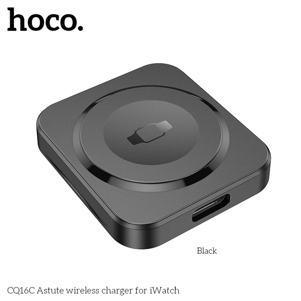 Hoco CQ16C Wireless Charger, Black