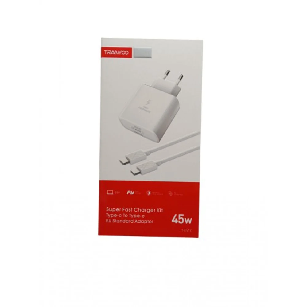 Tranyoo T-SA7C 45W Power Adapter, White