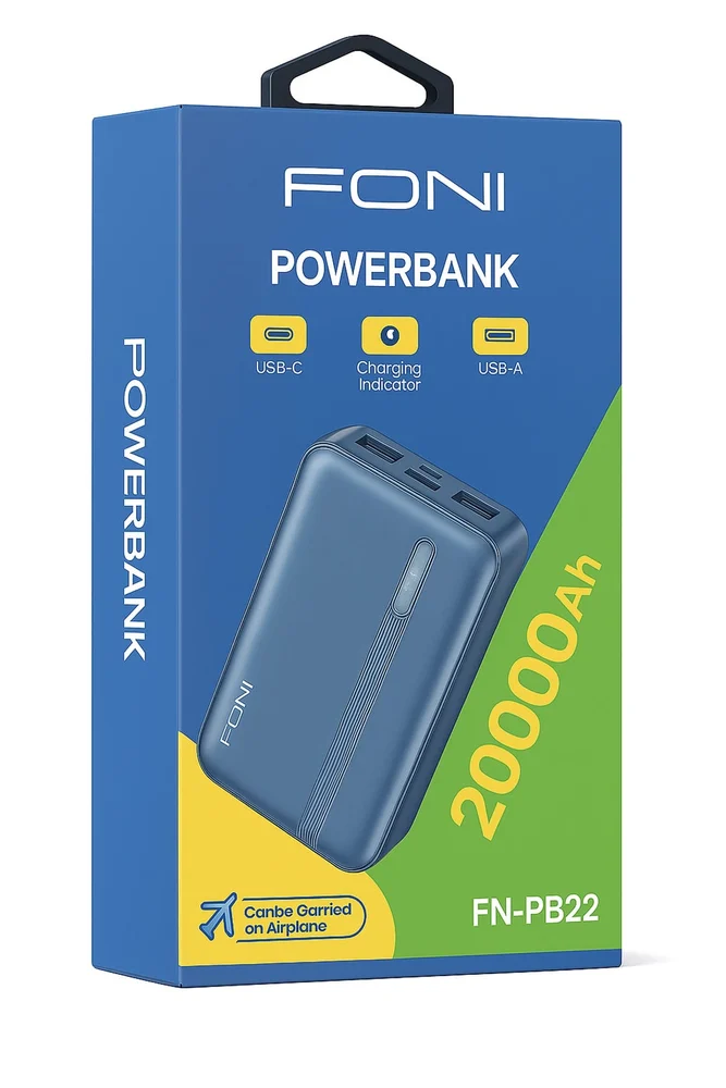 Foni FN-PB22 20000mAh External Battery - 3