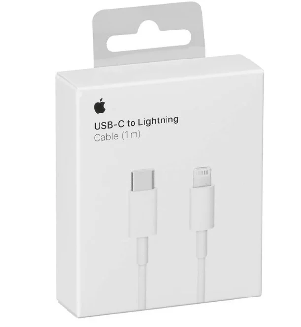 Кабель USB-C to Lightning, 1м, Белый - 3