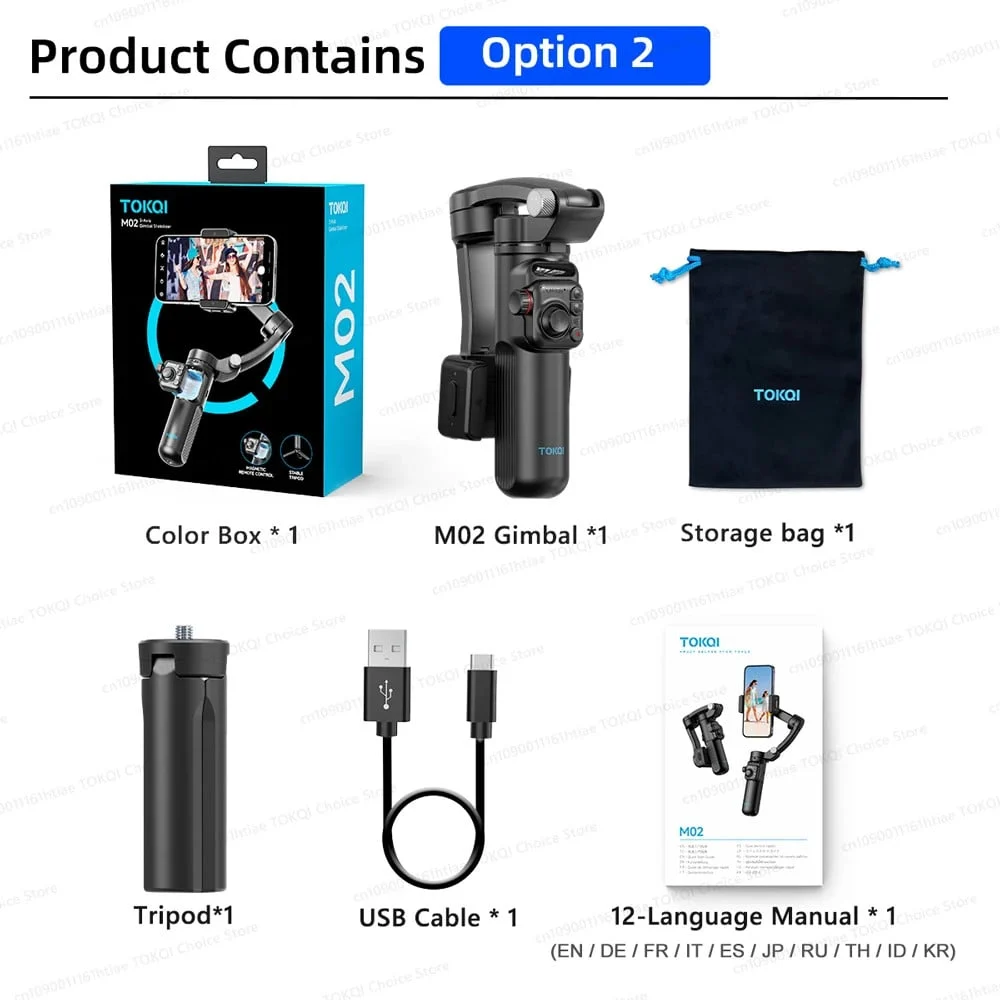 Smartfon üçün ştativ Tokqi M02 - 2