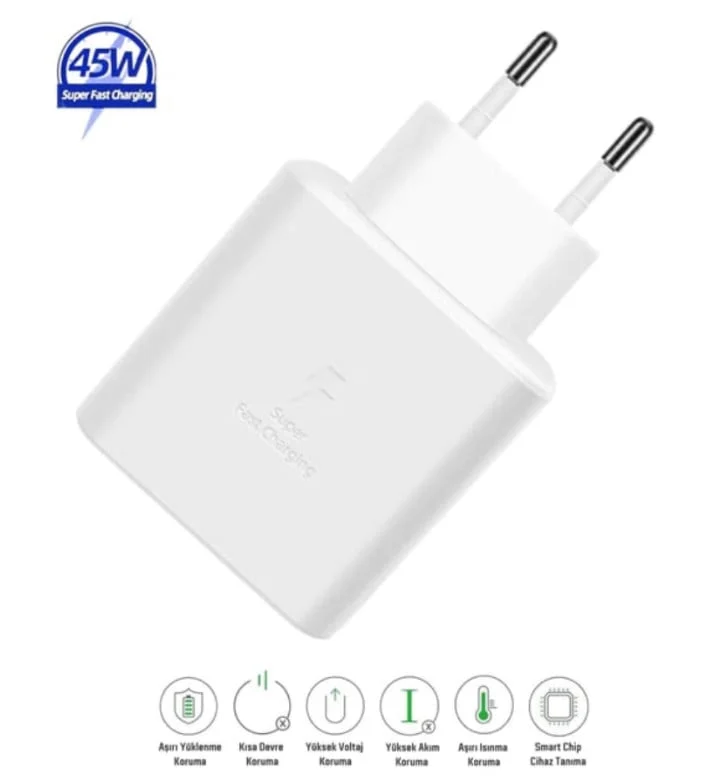 Network Power Adapter No Brand T-4510 45W White - 6