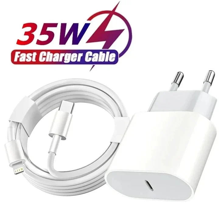Сетевое зарядное устройство Fast Charge PD Lightning 35W