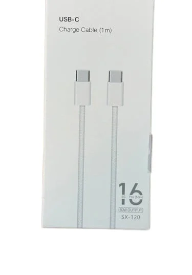 Kablo Usb Type-C to Type-C Apple iPhone 16 Pro Max için 60W