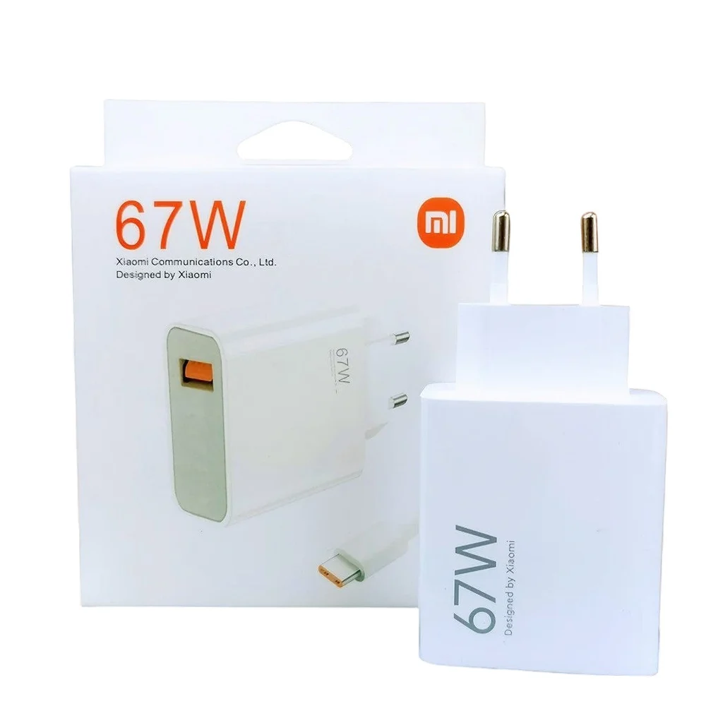 Xiaomi 67W Network Power Adapter, Type-A, White