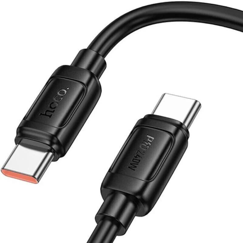 Hoco X115 USB Kabel, 240W Type-C to Type-C qara - 3