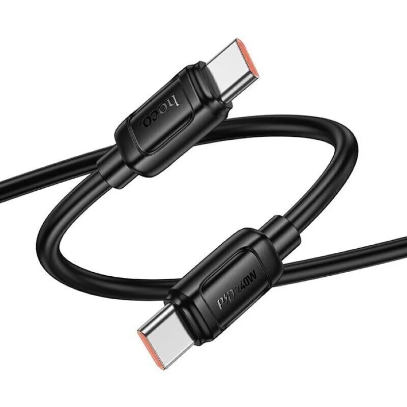 Hoco X115 USB Kabel, 240W Type-C to Type-C qara - 4