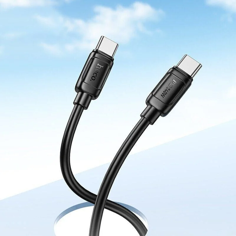 Hoco X115 USB Kabel, 240W Type-C to Type-C qara - 5