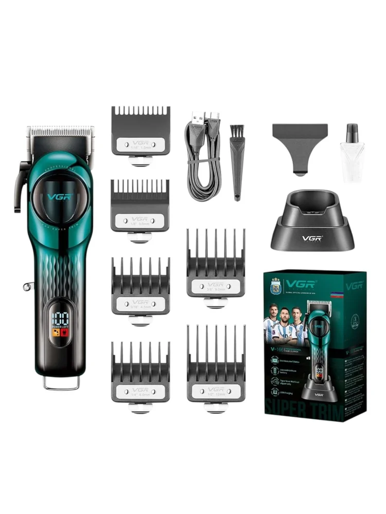 Hair Trimmer VGR V-166 Green/Black