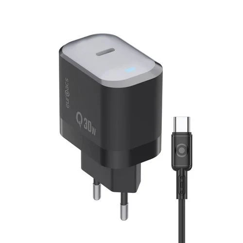 Adapter PD 30W EUROACS EU-MQ715 C siyahı